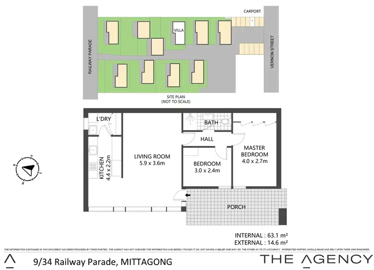 Floorplan of Homely villa listing, 9/34 Railway Parade, Mittagong NSW 2575