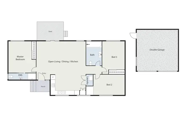 Floorplan of Homely house listing, 4 McCrae Street, Garran ACT 2605