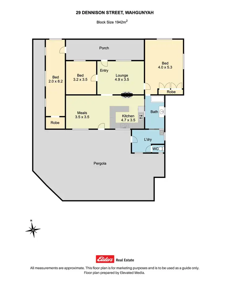 Floorplan of Homely house listing, 29 Dennison Street, Wahgunyah VIC 3687