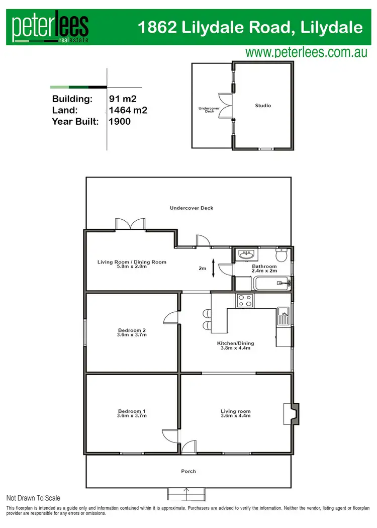 Floorplan of Homely house listing, 1862 Lilydale Road, Lilydale TAS 7268