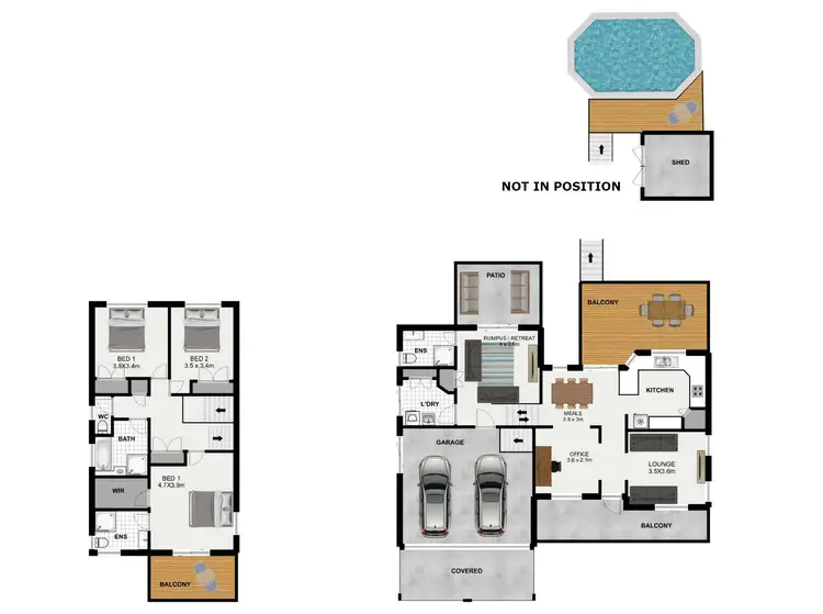 Floorplan of Homely house listing, 25 Prospect Crescent, Forest Lake QLD 4078