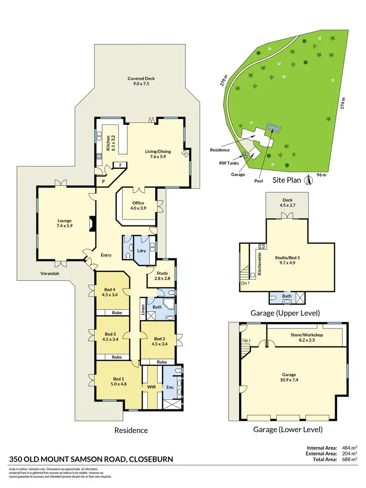 Floorplan of Homely house listing, 350 Old Mount Samson Road, Closeburn QLD 4520