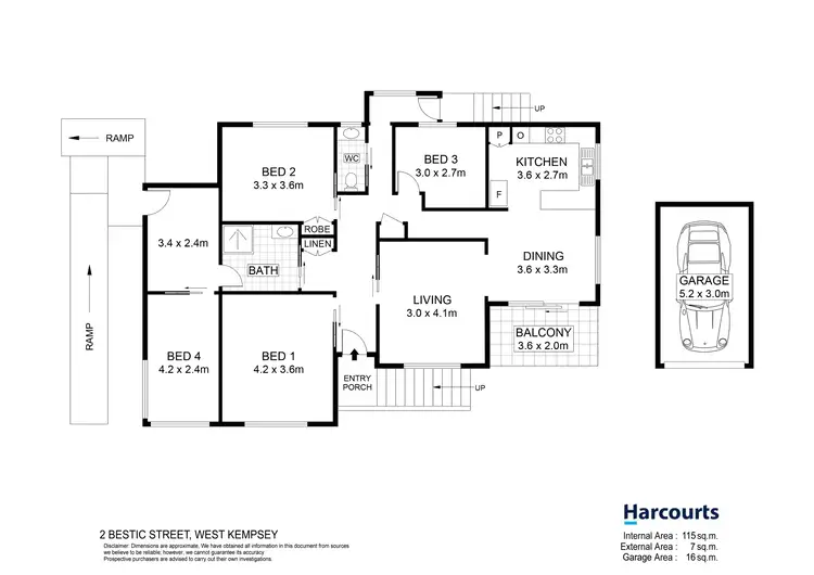 Floorplan of Homely house listing, 2 Bestic Street, West Kempsey NSW 2440