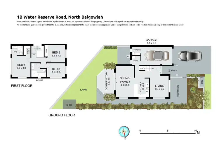 Floorplan of Homely house listing, 1b Water Reserve Road, North Balgowlah NSW 2093