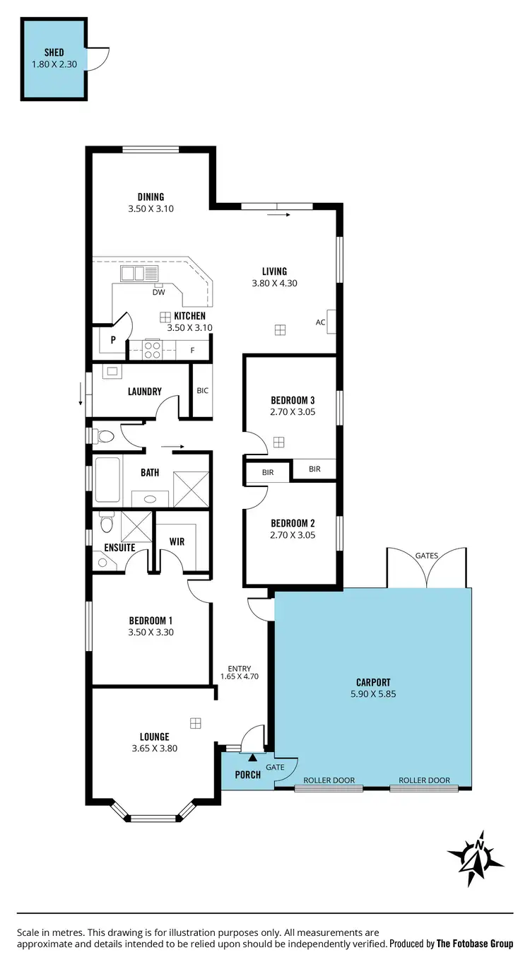 Floorplan of Homely house listing, 14 Dock Road, Seaford Meadows SA 5169
