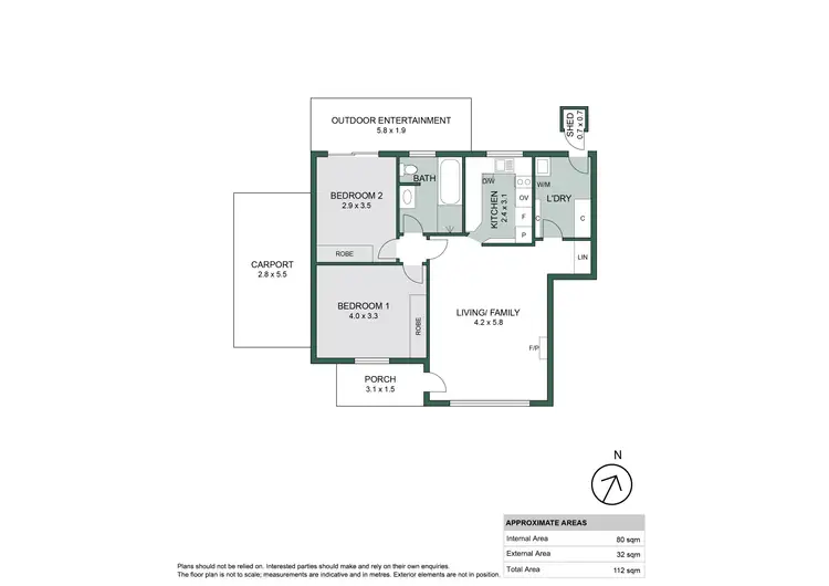 Floorplan of Homely unit listing, 1/19 Pier Street, Glenelg SA 5045