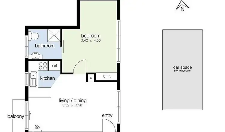 Floorplan of Homely apartment listing, 11/137A Woodland Street, Essendon VIC 3040