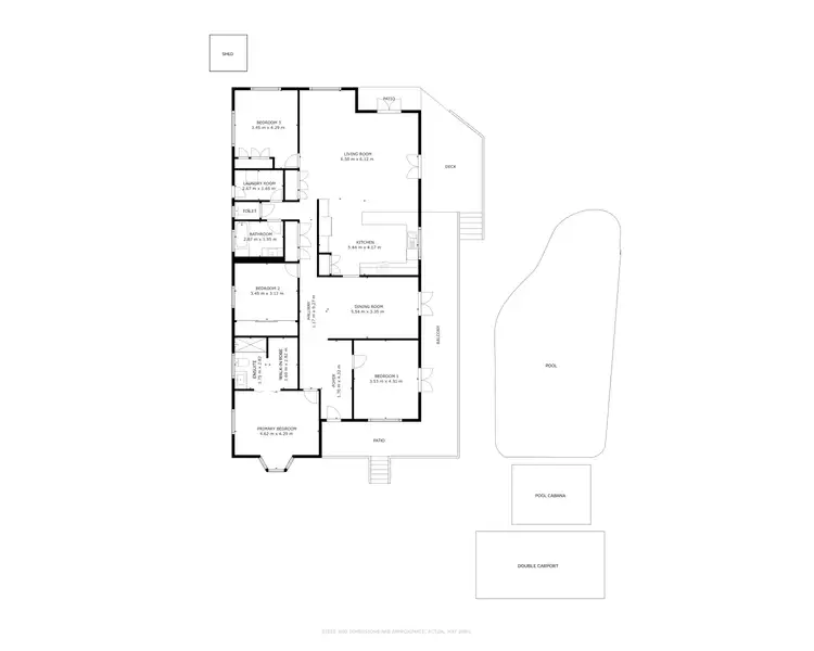 Floorplan of Homely house listing, 32 MacKey Close, Brinsmead QLD 4870