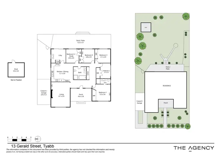 Floorplan of Homely house listing, 13 Gerald Street, Tyabb VIC 3913