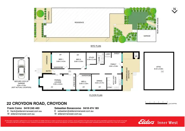 Floorplan of Homely house listing, 22 Croydon Road, Croydon NSW 2132