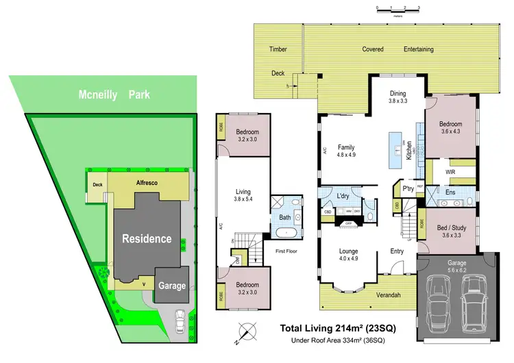 Floorplan of Homely house listing, 15 Samuel Drive, Drouin VIC 3818