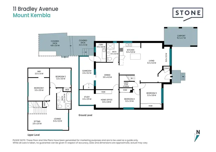 Floorplan of Homely house listing, 11 Bradley Avenue, Mount Kembla NSW 2526