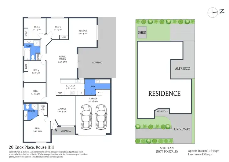 Floorplan of Homely house listing, 28 Knox Place, Rouse Hill NSW 2155
