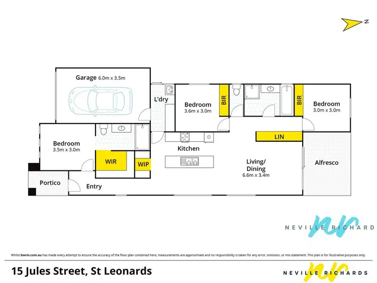 Floorplan of Homely house listing, 15 Jules Street, St Leonards VIC 3223