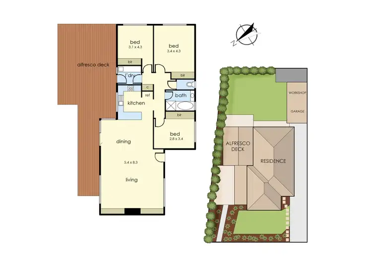 Floorplan of Homely house listing, 19 Clarendon Drive, Somerville VIC 3912