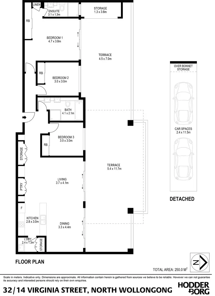 Floorplan of Homely apartment listing, 32/14-16 Virginia Street, North Wollongong NSW 2500