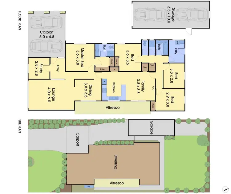 Floorplan of Homely house listing, 59 Weeden Drive, Vermont South VIC 3133