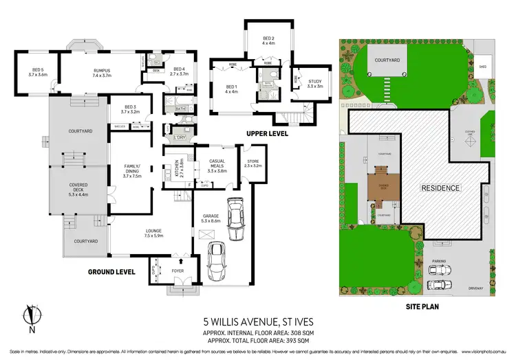 Floorplan of Homely house listing, 5 Willis Avenue, St Ives NSW 2075