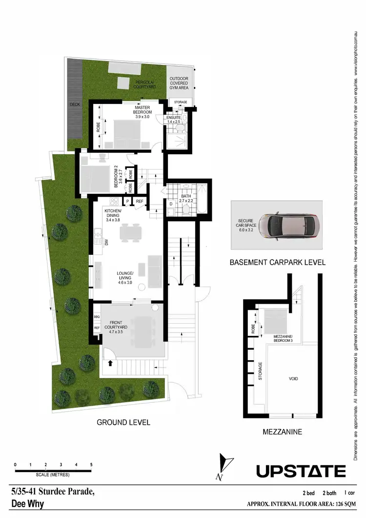Floorplan of Homely unit listing, 5/35-41 Sturdee Parade, Dee Why NSW 2099