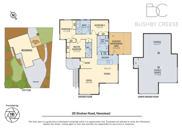 Floorplan of Homely house listing, 26 Strahan Road, Newstead TAS 7250