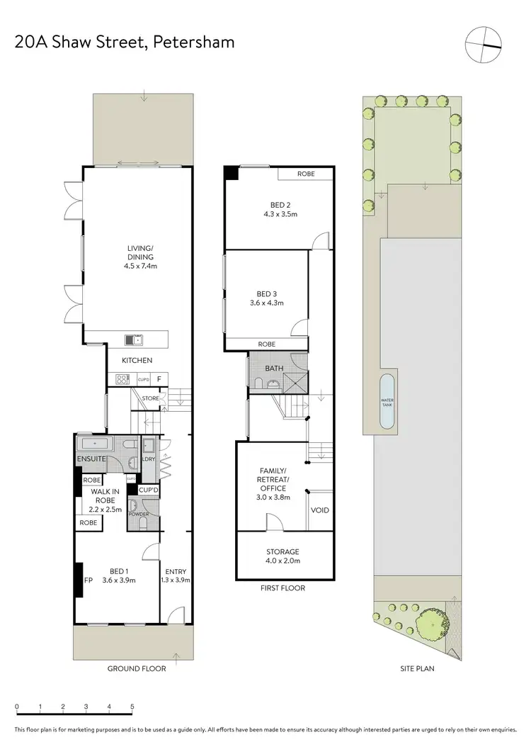 Floorplan of Homely house listing, 20A Shaw Street, Petersham NSW 2049