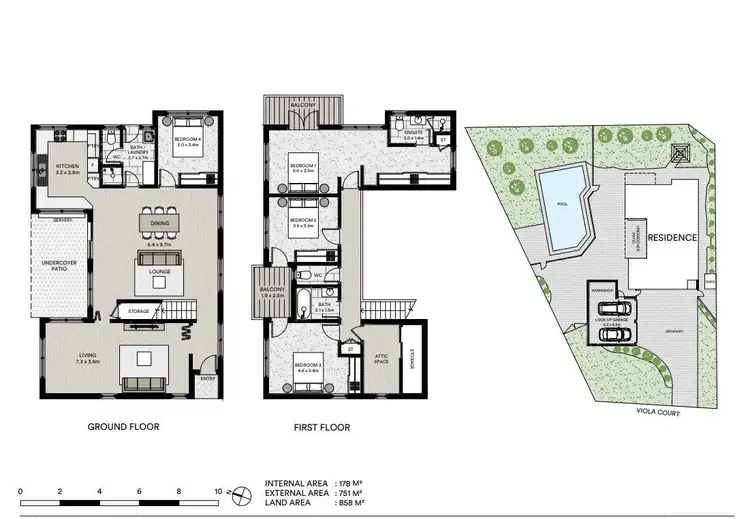 Floorplan of Homely house listing, 12 Viola Court, Annandale QLD 4814