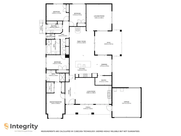 Floorplan of Homely house listing, 10 Pine Ridge Road, Kinglake West VIC 3757