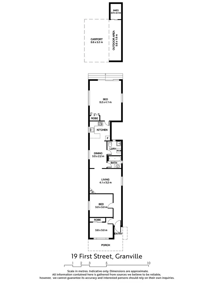Floorplan of Homely house listing, 19 First Street, Granville NSW 2142