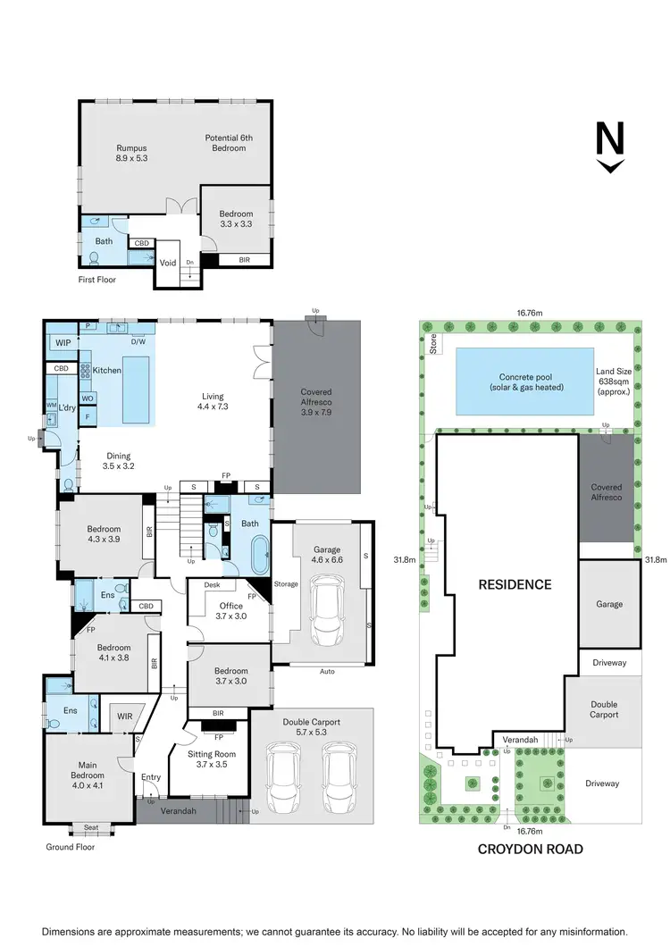 Floorplan of Homely house listing, 28 Croydon Road, Surrey Hills VIC 3127