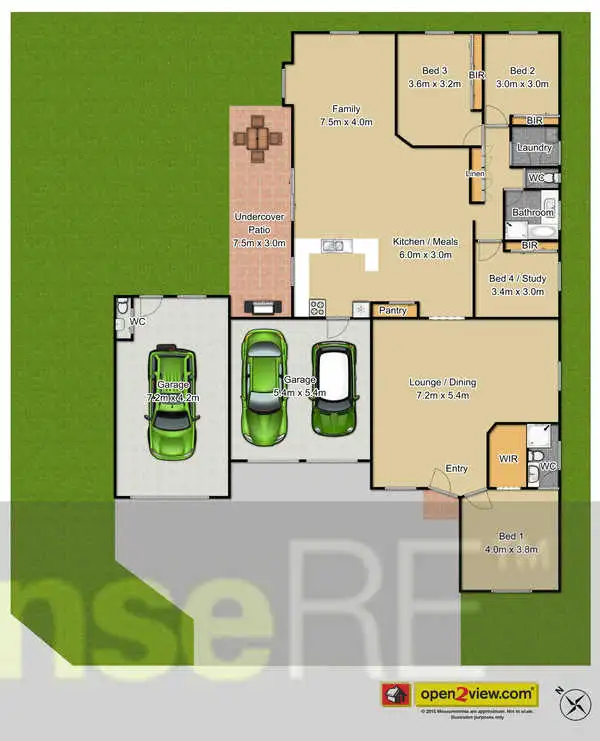Floorplan of Homely house listing, 8 Anita Street, Glenwood NSW 2768