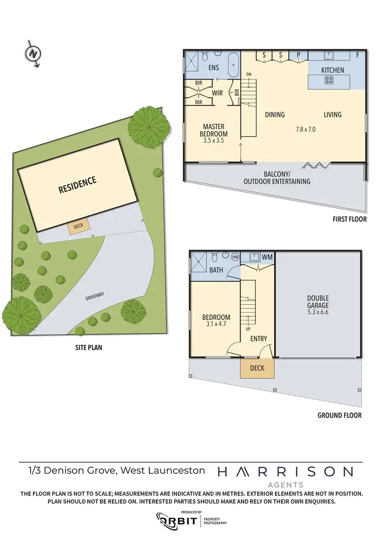 Floorplan of Homely house listing, 1/3 Denison Grove, West Launceston TAS 7250