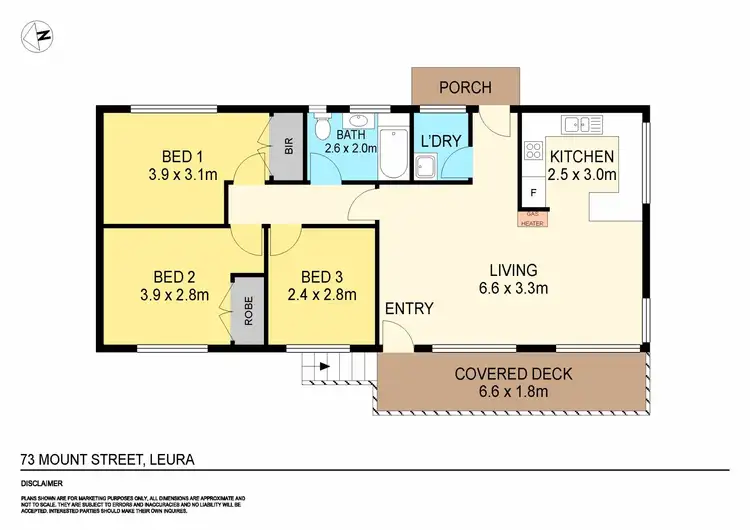 Floorplan of Homely house listing, 73 Mount Street, Leura NSW 2780