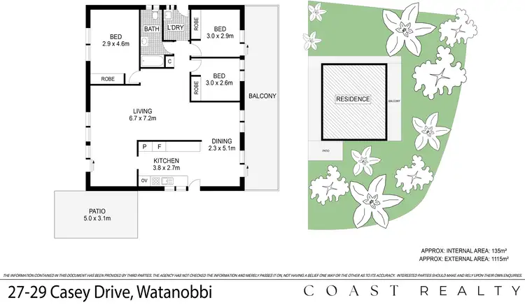 Floorplan of Homely house listing, 27-29 Casey Drive, Watanobbi NSW 2259