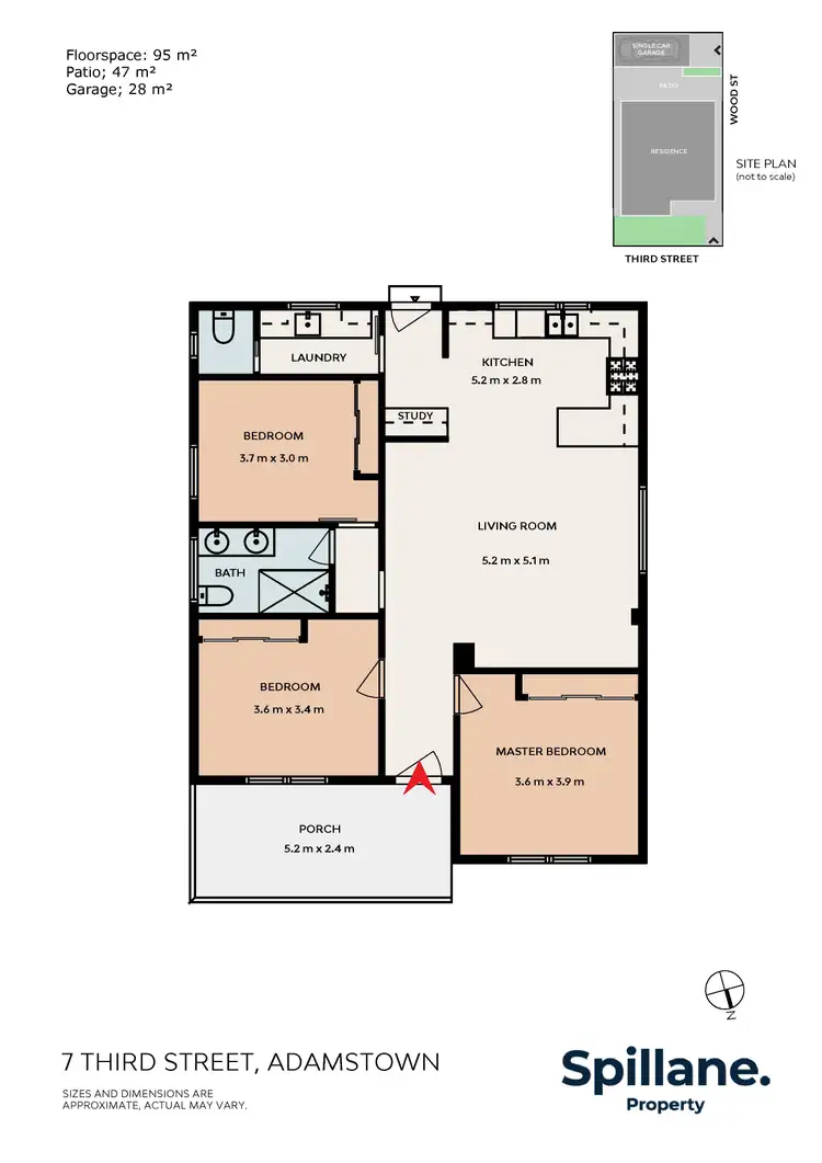 Floorplan of Homely house listing, 7 Third Street, Adamstown NSW 2289
