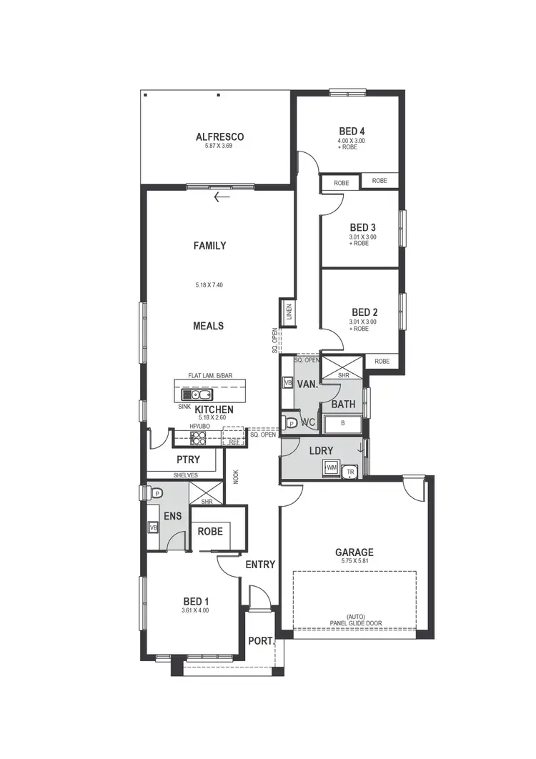 Floorplan of Homely house listing, 12 Virgara Way, Angle Vale SA 5117