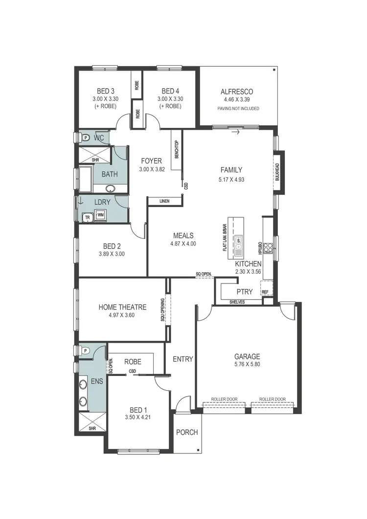 Floorplan of Homely house listing, 16 Virgara Way, Angle Vale SA 5117