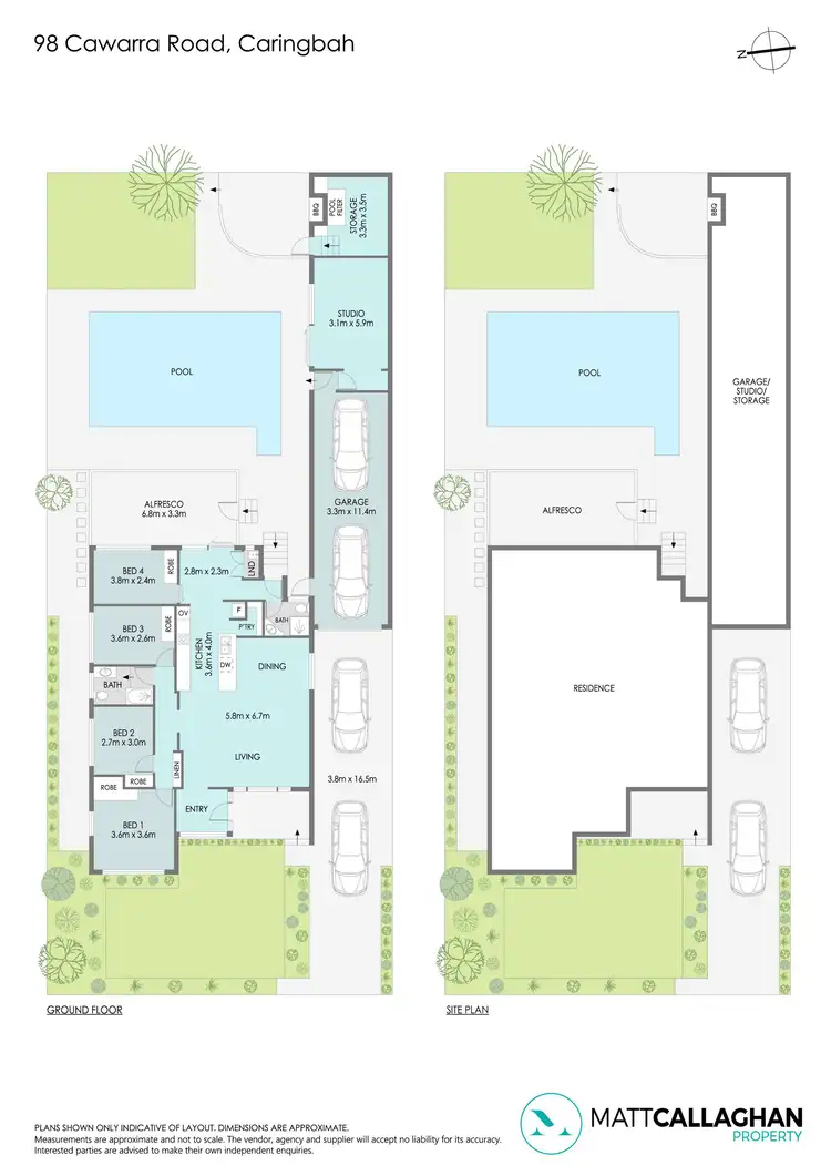 Floorplan of Homely house listing, 98 Cawarra Road, Caringbah NSW 2229