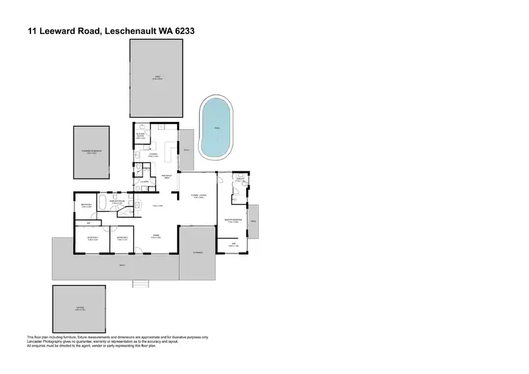 Floorplan of Homely house listing, 11 Leeward Road, Leschenault WA 6233