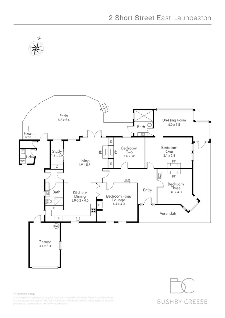 Floorplan of Homely house listing, 2 Short Street, East Launceston TAS 7250