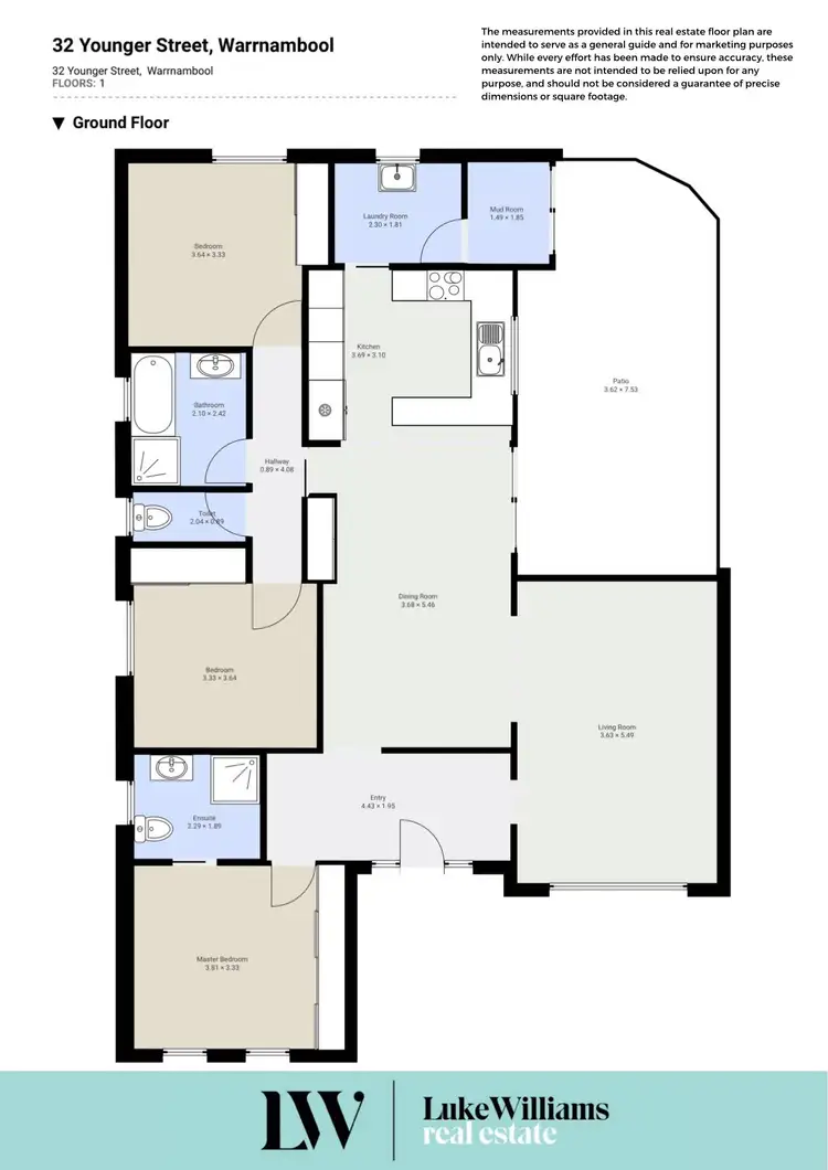 Floorplan of Homely house listing, 32 Younger Street, Warrnambool VIC 3280