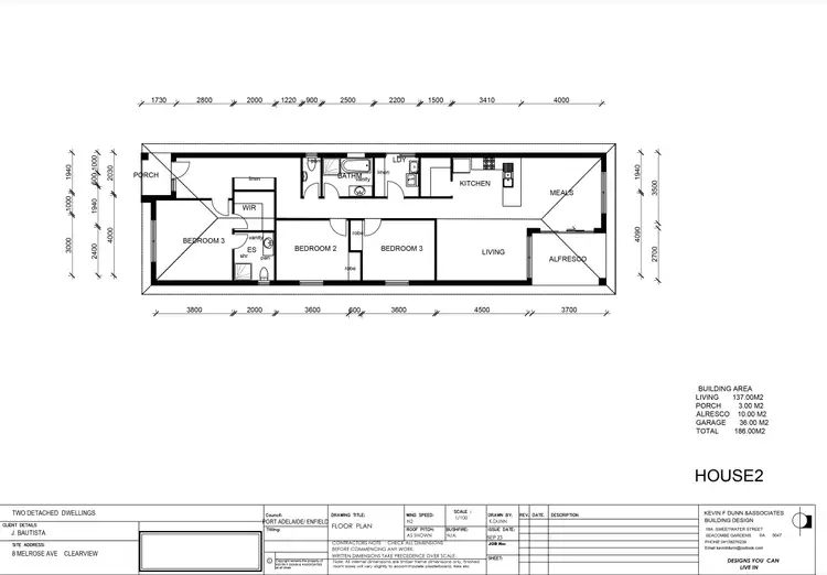 Floorplan of Homely house listing, 8 Melrose Avenue, Clearview SA 5085