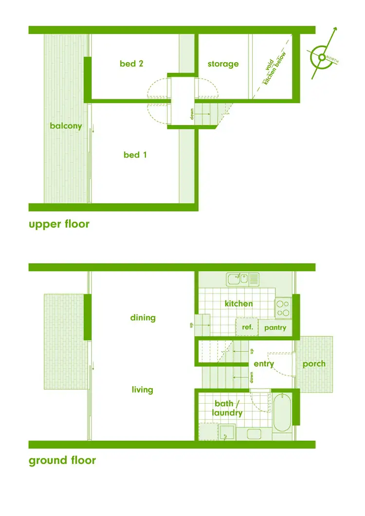Floorplan of Homely townhouse listing, 3/79 Crozier Circuit, Kambah ACT 2902