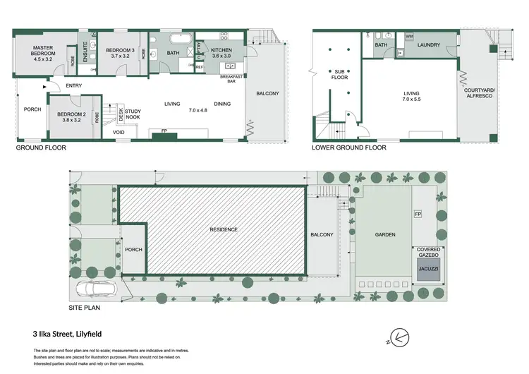 Floorplan of Homely house listing, 3 Ilka Street, Lilyfield NSW 2040