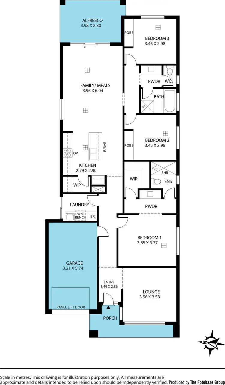 Floorplan of Homely house listing, 23 Owen Place, Morphett Vale SA 5162