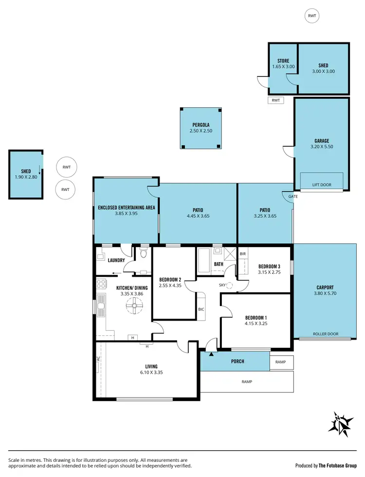 Floorplan of Homely house listing, 6 Wilson Avenue, Seaview Downs SA 5049