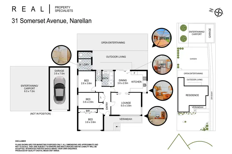 Floorplan of Homely house listing, 31 Somerset Avenue, Narellan NSW 2567
