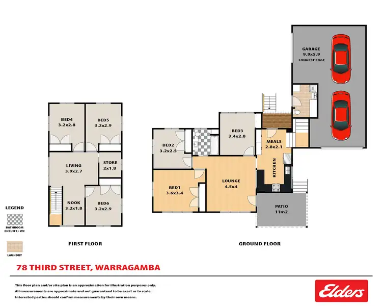 Floorplan of Homely house listing, 78 Third Street, Warragamba NSW 2752