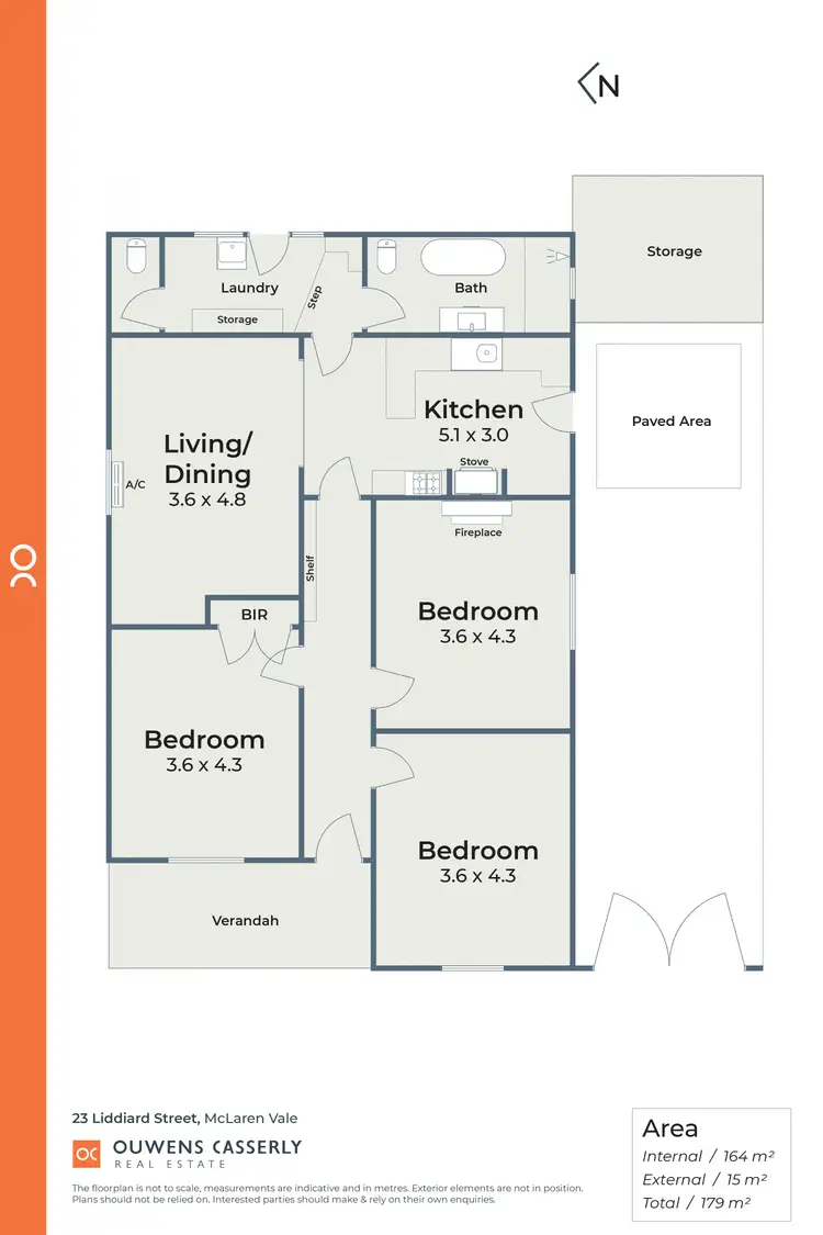 Floorplan of Homely house listing, 23 Liddiard Street, Mclaren Vale SA 5171