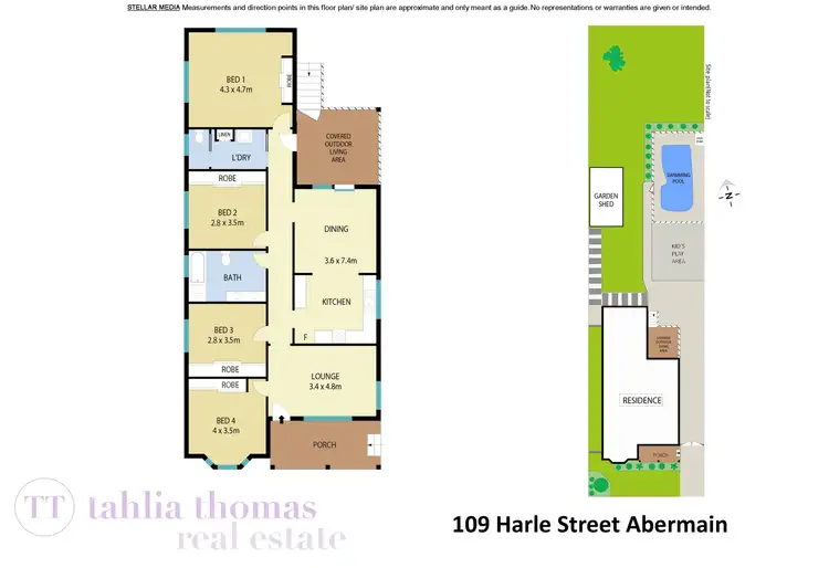 Floorplan of Homely house listing, 109 Harle Street, Abermain NSW 2326