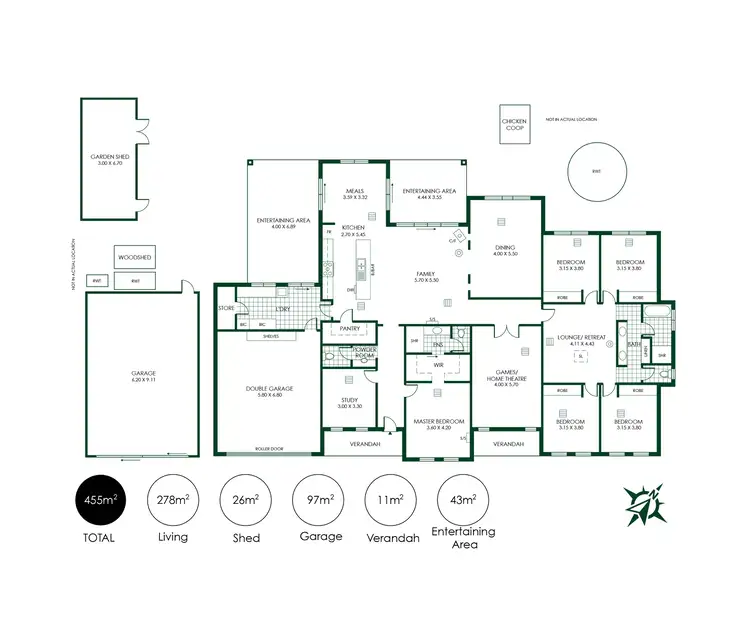 Floorplan of Homely house listing, 6 Cook Street, Kanmantoo SA 5252